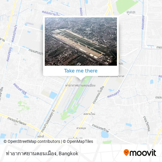 ท่าอากาศยานดอนเมือง map