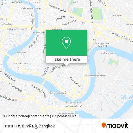 ถนน สาธุประดิษฐ์ map