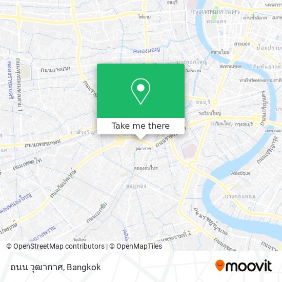 ถนน วุฒากาศ map