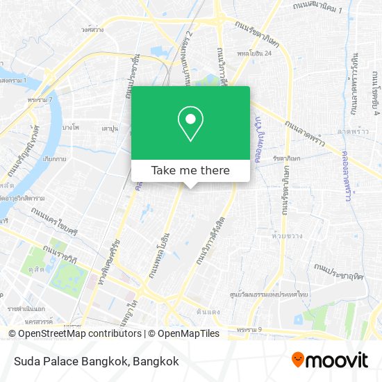 Suda Palace Bangkok map