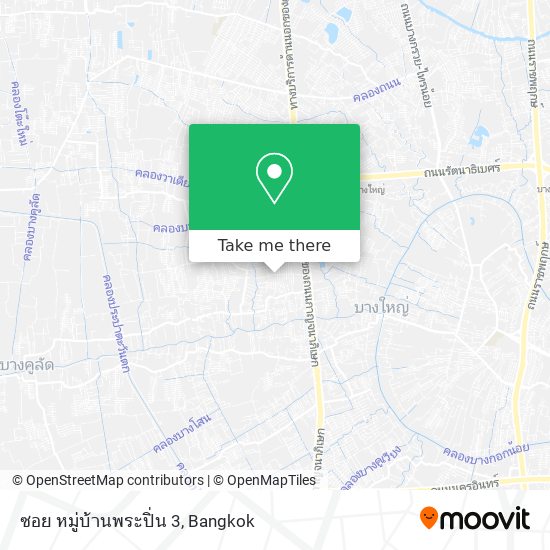 ซอย หมู่บ้านพระปิ่น 3 map