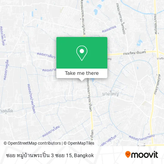 ซอย หมู่บ้านพระปิ่น 3 ซอย 15 map