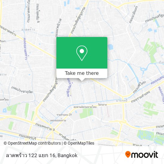 ลาดพร้าว 122 แยก 16 map