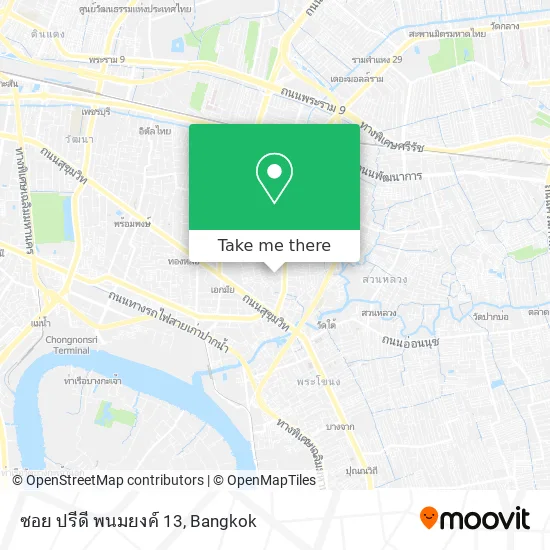 ซอย ปรีดี พนมยงค์ 13 map