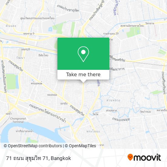 71 ถนน สุขุมวิท 71 map