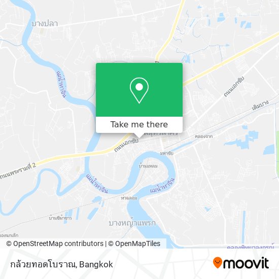 กล้วยทอดโบราณ map