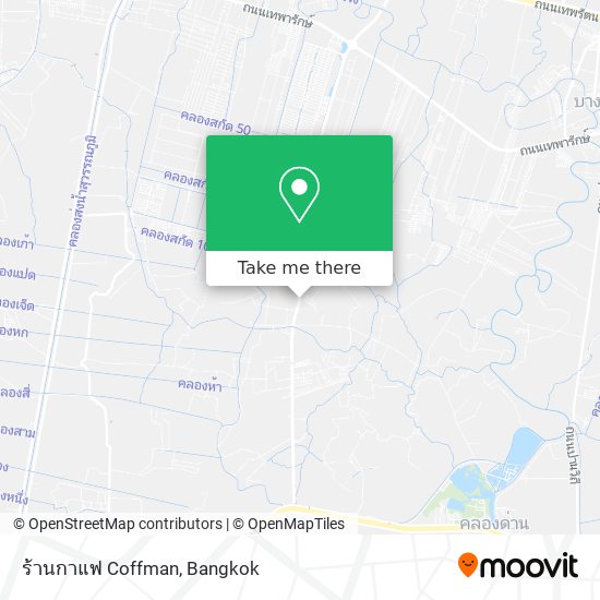 ร้านกาแฟ Coffman map