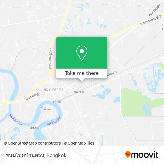 ขนมไทยบ้านสวน map