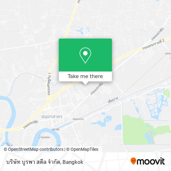 บริษัท บูรพา สตีล จํากัด map