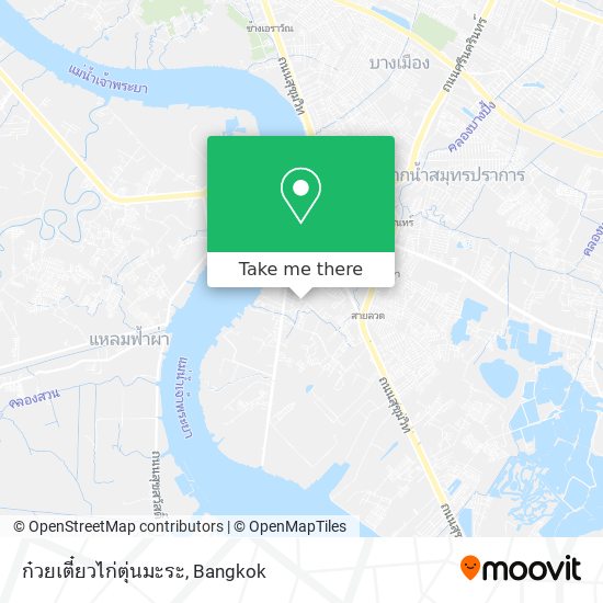 ก๋วยเตี๋ยวไก่ตุ่นมะระ map