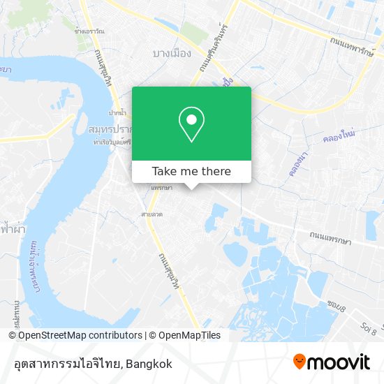 อุตสาหกรรมไอจิไทย map