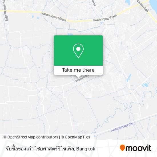 รับซื้อของเก่า ไชยศาสตร์รีไซเคิล map