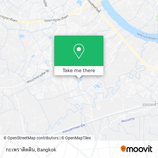 กะเพราติดดิน map
