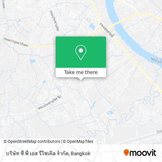 บริษัท ซี พี เอส รีไซเคิล จำกัด map