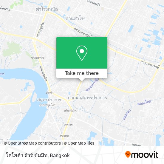 โตโยต้า ชัวร์ ซัมมิท map