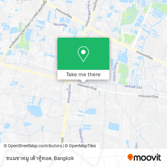 ขนมขาหมู เต้าหู้ทอด map