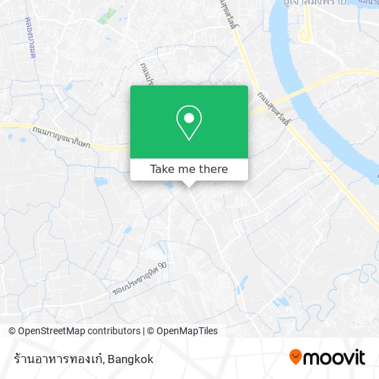 ร้านอาหารทองเก๋ map