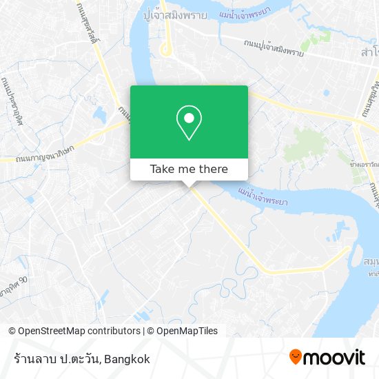 ร้านลาบ ป.ตะวัน map