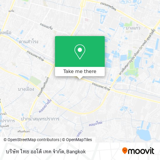 บริษัท ไทย ออโต้ เทค จํากัด map