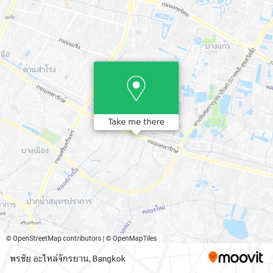 พรชัย อะไหล่จักรยาน map