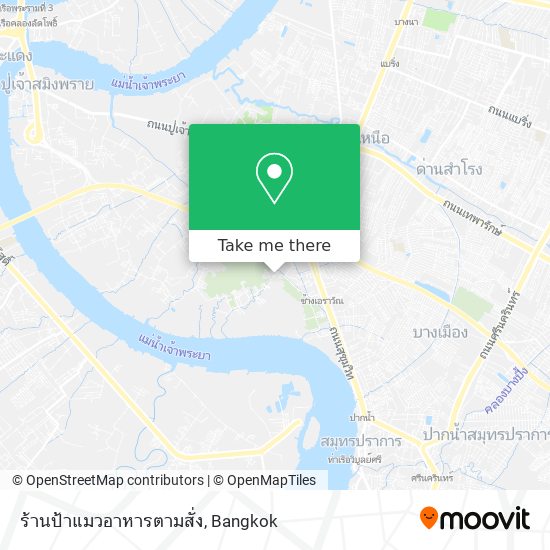 ร้านป้าแมวอาหารตามสั่ง map