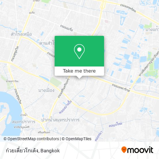 ก๋วยเตี๋ยวโกเด้ง map