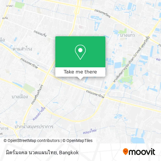 มิตร์มงคล นวดแผนไทย map