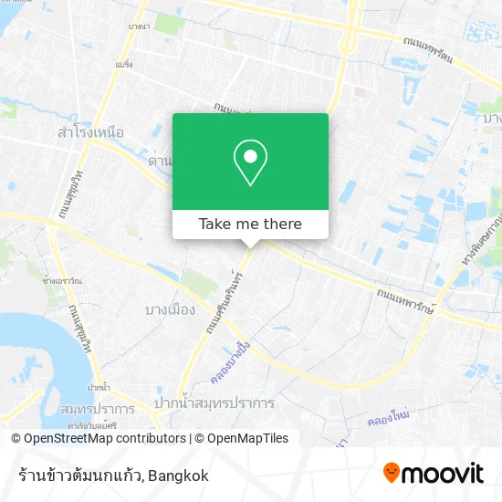 ร้านข้าวต้มนกแก้ว map