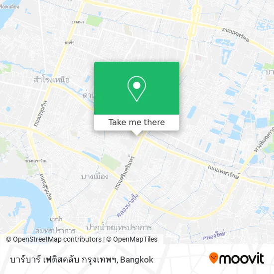 บาร์บาร์ เฟติสคลับ กรุงเทพฯ map