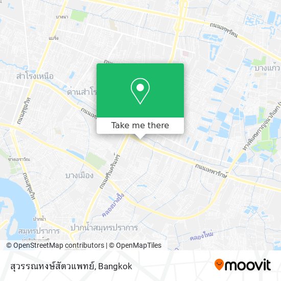 สุวรรณหงษ์สัตวแพทย์ map