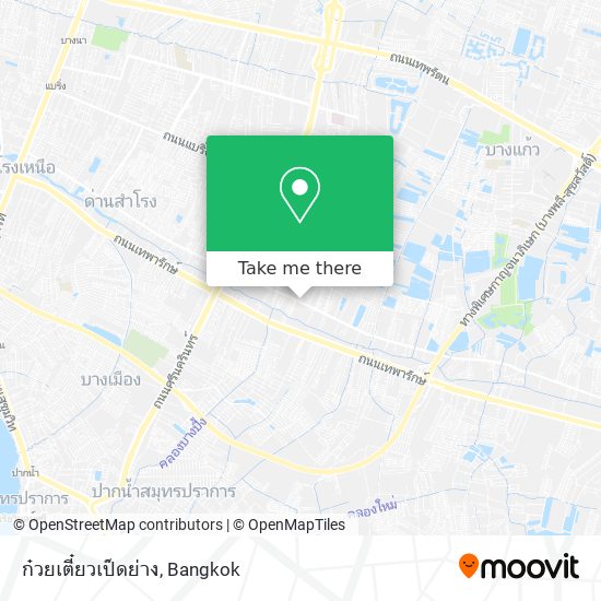 ก๋วยเตี๋ยวเป็ดย่าง map