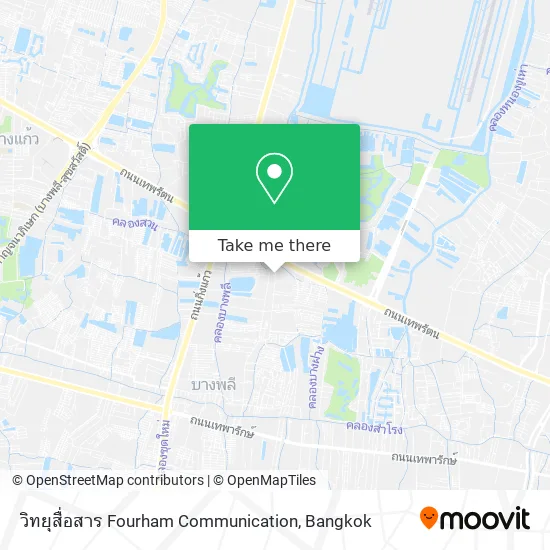 วิทยุสื่อสาร Fourham Communication map