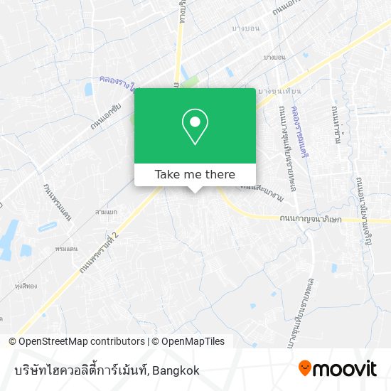บริษัทไฮควอลิตี้การ์เม้นท์ map