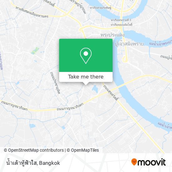 น้ำเต้าหู้ฟ้าใส map