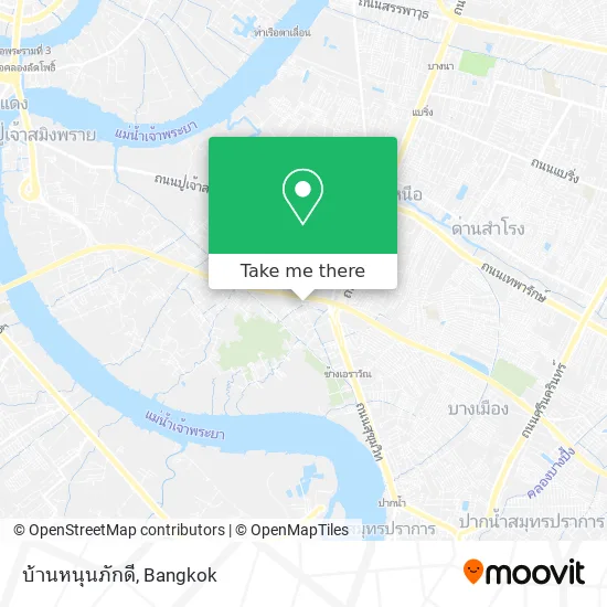 บ้านหนุนภักดี map