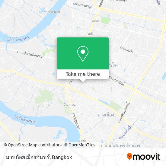 ลาบก้อยเมืองกันทร์ map