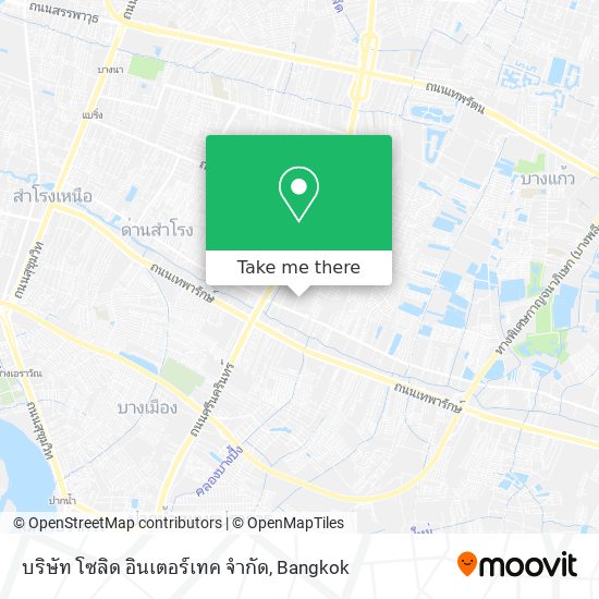 บริษัท โซลิด อินเตอร์เทค จำกัด map