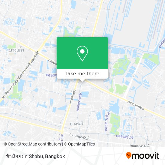 ข้าน้อยขอ Shabu map