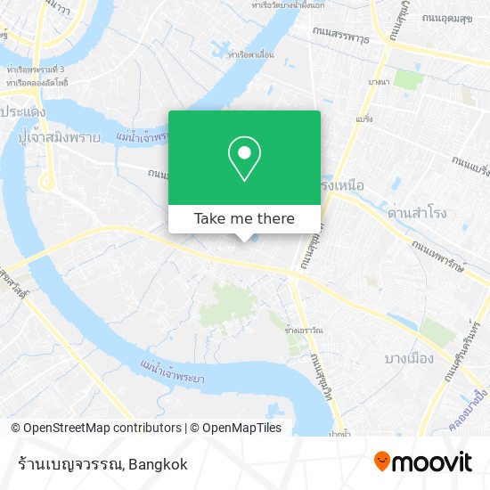 ร้านเบญจวรรณ map