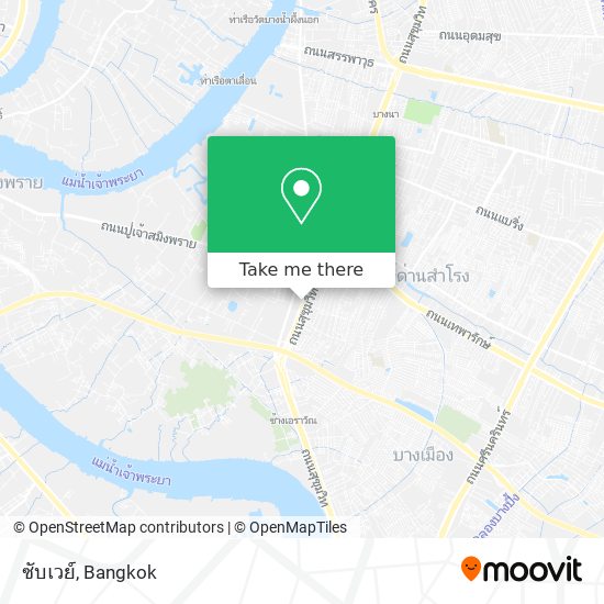 ซับเวย์ map
