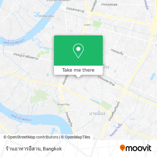 ร้านอาหารอีสาน map