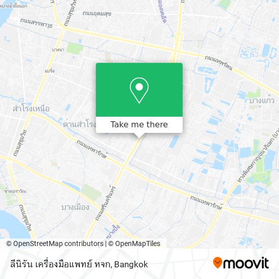 ลีนิรัน เครื่องมือแพทย์ หจก map