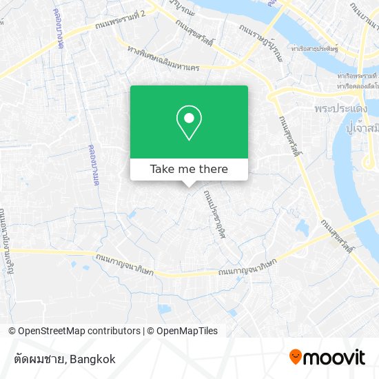 ตัดผมชาย map