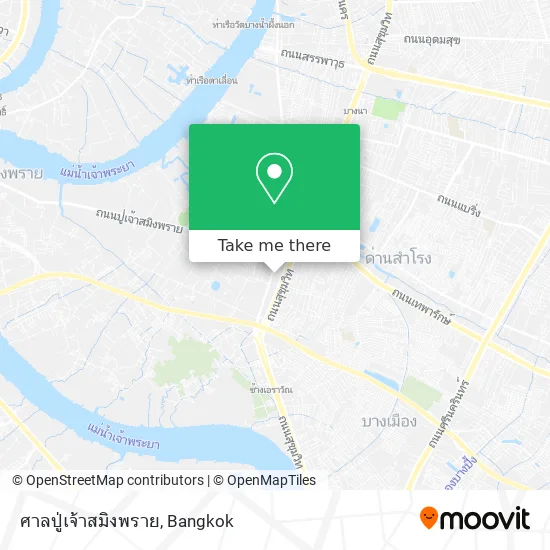 ศาลปู่เจ้าสมิงพราย map