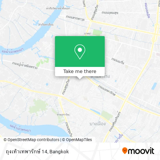 ถุงเท้าเทพารักษ์ 14 map
