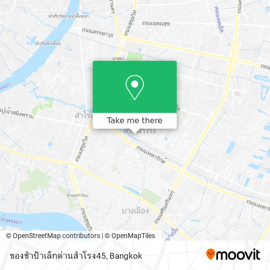 ของชำป้าเล็กด่านสำโรง45 map