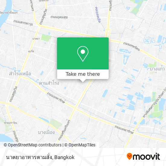 นาตยาอาหารตามสั่ง map