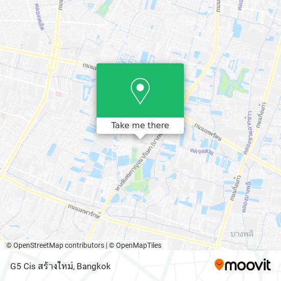 G5 Cis สร้างใหม่ map