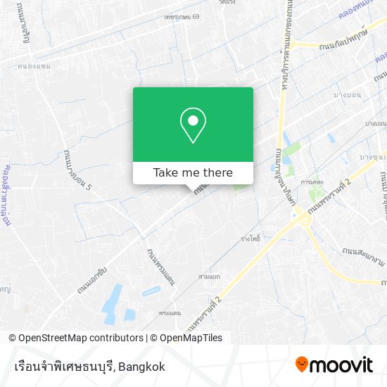 เรือนจำพิเศษธนบุรี map