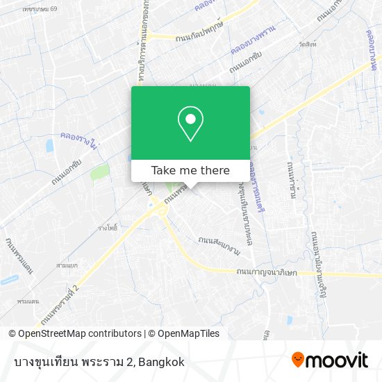 บางขุนเทียน พระราม 2 map